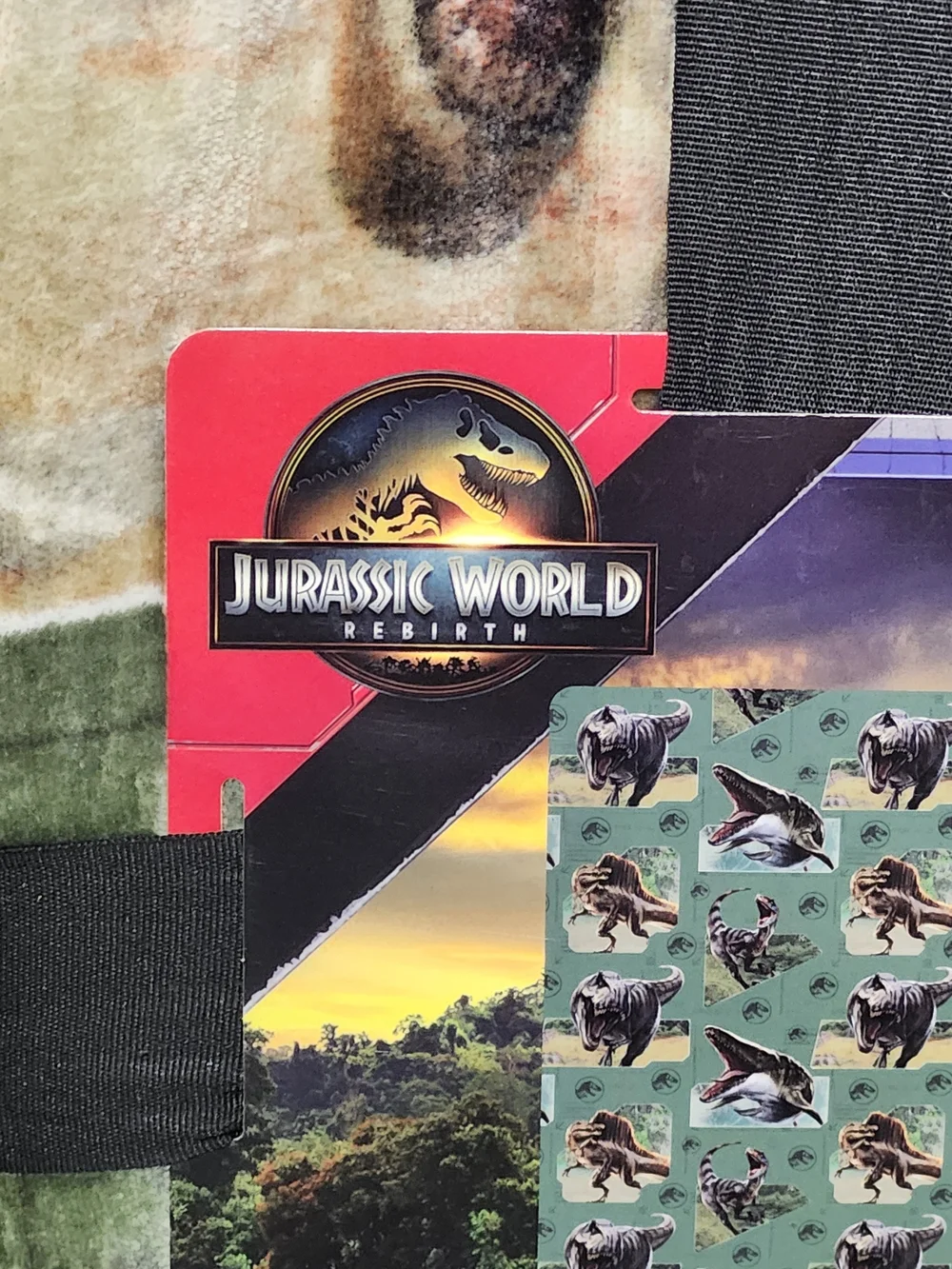 Jurassic World Rebirth Cloud Throw Blanket Dinosaurs Kids Lounge Faux Fur New